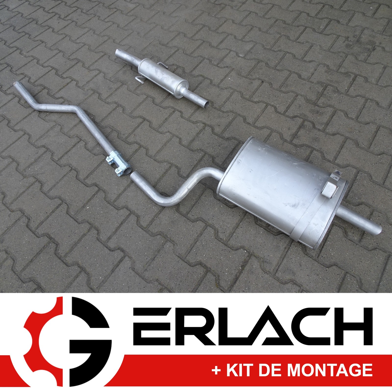 Silencieux échappement arrière Toyota Corolla E11 1.4 1.6 16V essence 4957