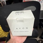 Avon Michael Jordan Watch Quartz Analog Leather Strap w/ Box & Display Case — photo 4