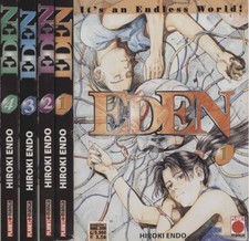 Eden. Sequenza completa (4 Volumi) - Hiroki Endo (Planet manga ) [2000]