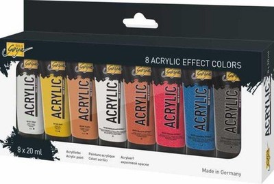 SOLO GOYA Acrylic 8-er Set Effect Colors von Kreul