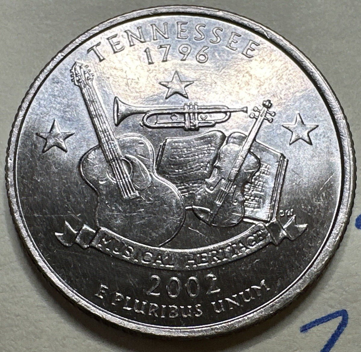2002 D - Tennessee - State Quarter 25C 9332N | eBay