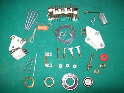#ad Delco 10SI 10 SI Alternator Rebuild Kit 70 AMP More Hardware Capacitor Resistor $35.95