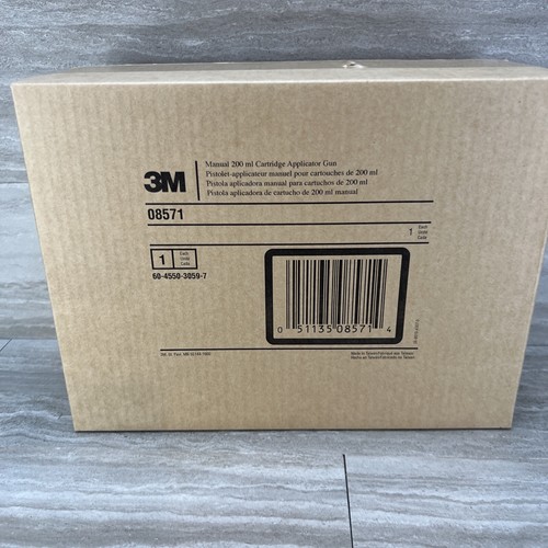 3M Manual Cartridge Applicator Gun 08571 for Dispensing 200ml Auto Body