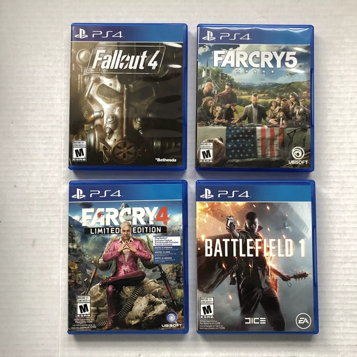  Far Cry 4 + Far Cry 5 (PS4) : Video Games