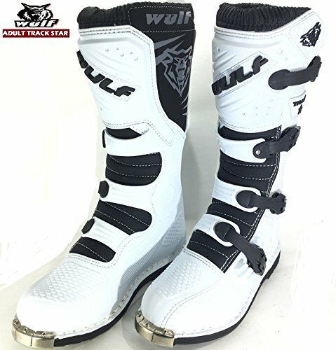 WULF TRACKSTAR Stivali Motocross Off-Road Racing Moto Sport Quad Enduro Stivale