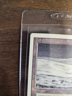 MTG Tundra Revised Magic: The Gathering Authentic Rare Dual Land