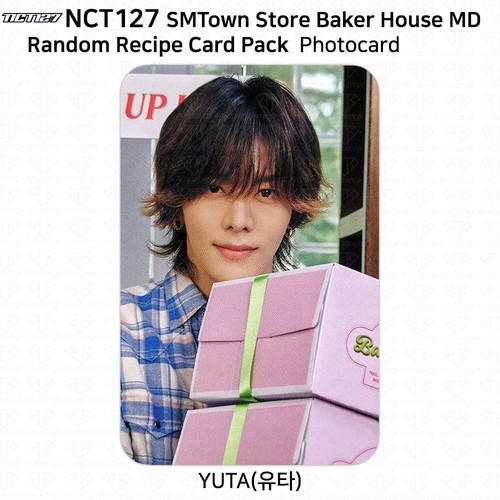 NCT127 SM Town Store Oficial MD Baker House Paquete de tarjetas de recetas aleatorias Photocard - Imagen 51 de 114