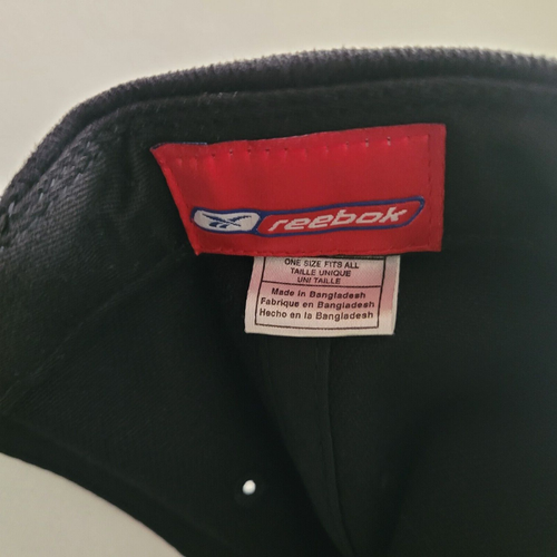 Carolina Panthers Black Hat Adjustable NFL Football New Reebok - Picture 3 of 4