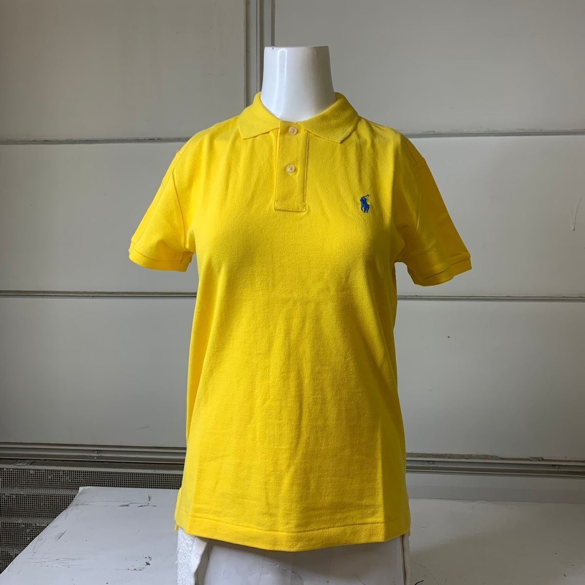 POLO RALPH LAUREN Classic Fit Mesh Polo Shirt Women's Size M