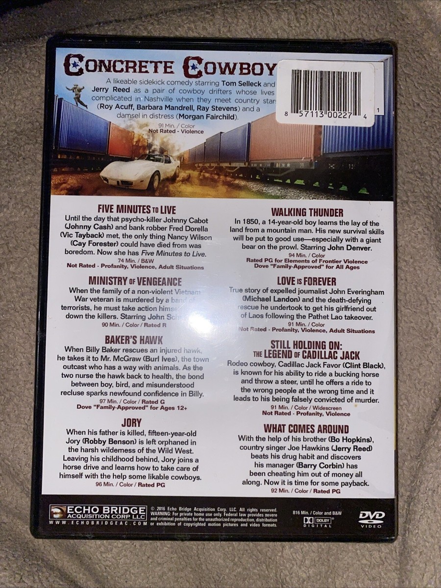 Concrete Cowboys: Includes 8 Bonus Movies (DVD, 2016, 2-Disc Set