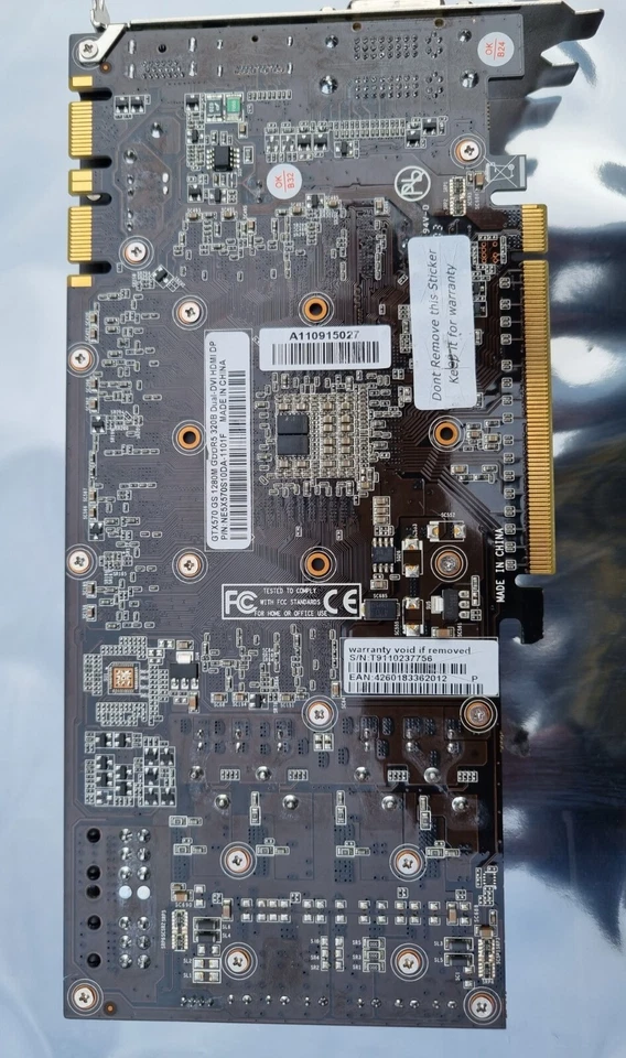 Nvidia GTX 570G Gainwood GPU 1280mb NE5X570S10DA-1101F - Image 4 of 4