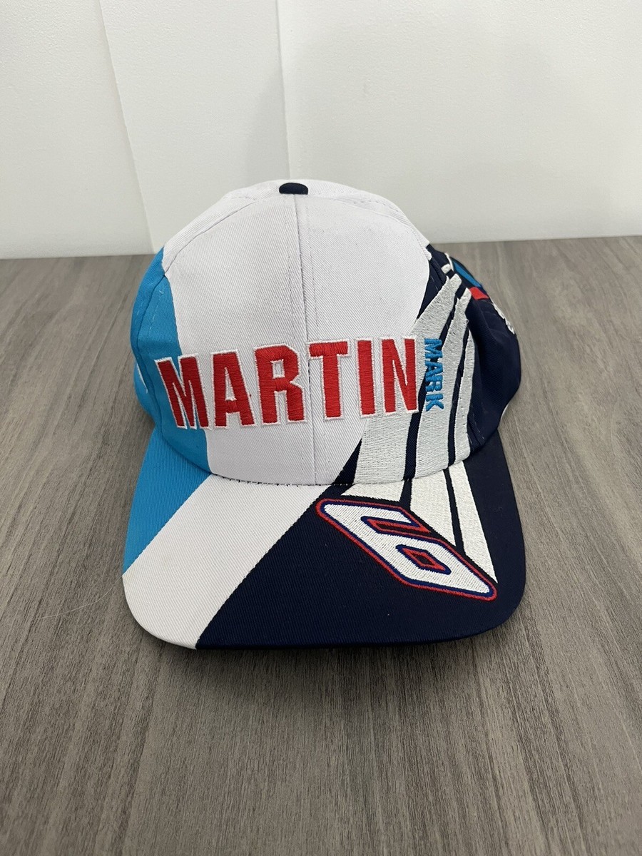 Vintage NASCAR Racing Mark Martin #6 Valvoline Car Snapback  Vtg 90s Mark MARTIN NASCAR VALVOLINE Snapback trucker motorsport car racing main image 1