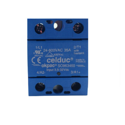 3.5-32VDC 35A/24-600VAC For Celduc Okpac Solid State Relay SO963460