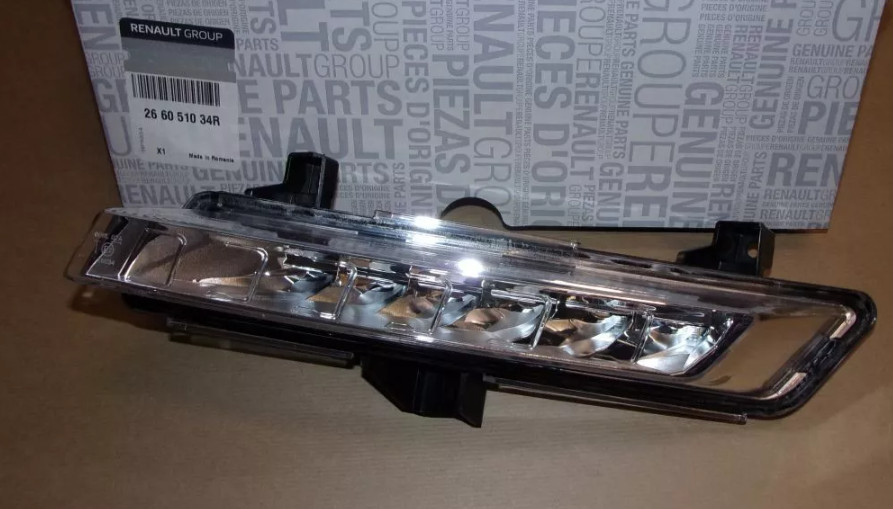 Phare avant gauche LED Clio IV 266051034R à faisceau blanc haute visibilité