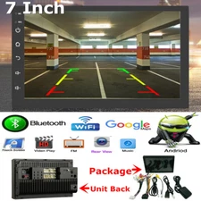 7" Multimedia MP5 Touch Screen Player Radio Video GPS Map Car Audio Stereo FM BT