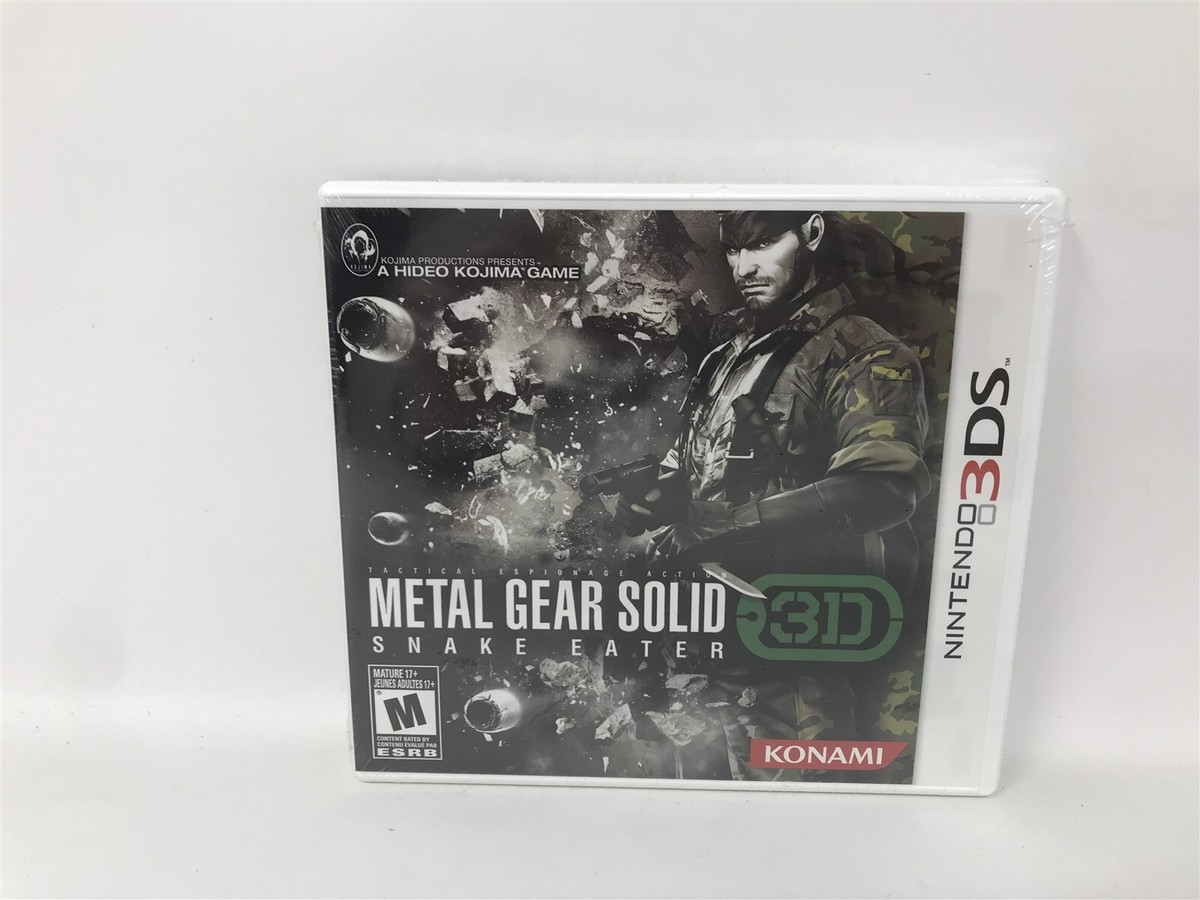 Metal Gear Solid 3D: Snake Eater (Nintendo 3DS, 2012) for sale