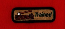 WOOD BADGE TRAINED Leader Staff Staffer Axe L...