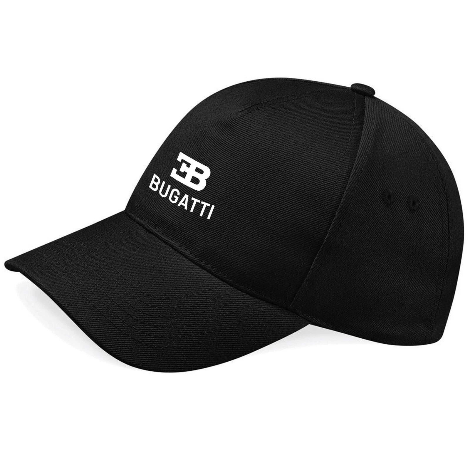 Bugatti Car Logo Black Baseball Cap Baseball Cap - K314 - SW
