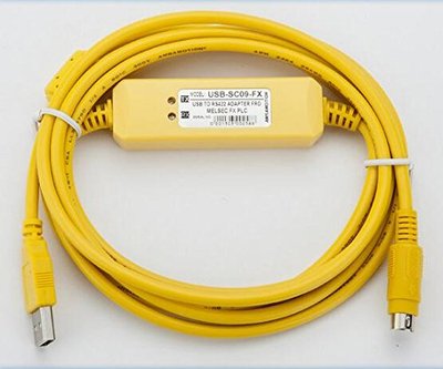 PLC Programming USB-SC09-FX Cable For MELSEC USB TO RS422 ADAPTER New