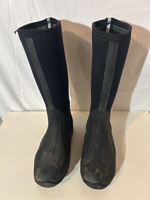 Muck Boot Company‎ Tack Classic Waterproof Insulated Boots Black Men 5.5 Wom 6.5 Muck Boots Co Tack Classic Men 5 / 5.5 Women 6 / 6.5 Black  main image 2