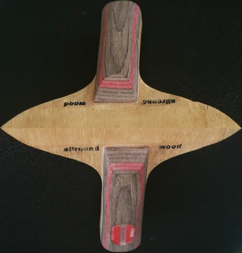 1981 Stiga Johansson E. Lindh Grip Shell Replacement Allround Wood F18 CO 82g - Picture 6 of 12