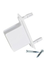 Rubbermaid Wall End Shelving Rack Bracket Closet Organizer- 2 PACK