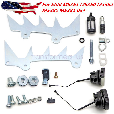 #ad Fit For Stihl MS361 MS360 MS362 MS380 MS381 ChainSaw Adjuster Spike Dog Gas Cap $14.35