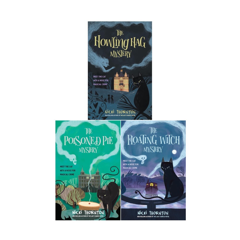 Howling Hag Mysteries Series By Nicki Thornton 3 Books Set Poisoned Pie Mystery