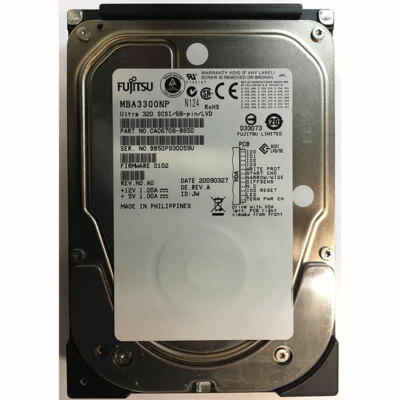 CA06708-B850 - Fujitsu 300GB 15K RPM SCSI 3.5'' HDD 68 pin