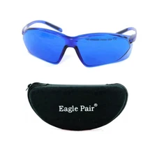 OD4+ 190-400nm & 580-760nm Laser Safety Glasses CE Red Protection Goggles