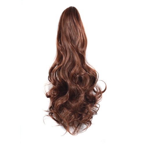 Ponytail Wig Claw Clip Long Wavy High Pony Tail Hair Multiple Color - Picture 29 of 31