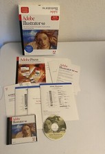 Adobe Illustrator 9.0 Upgrade Big Box Macintosh Mac User Guide Serial Number