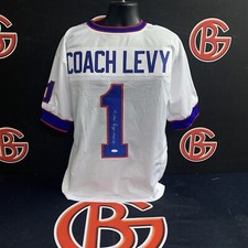 Marv Levy Buffalo Bills Signed Jersey Autographed HOF Auto JSA