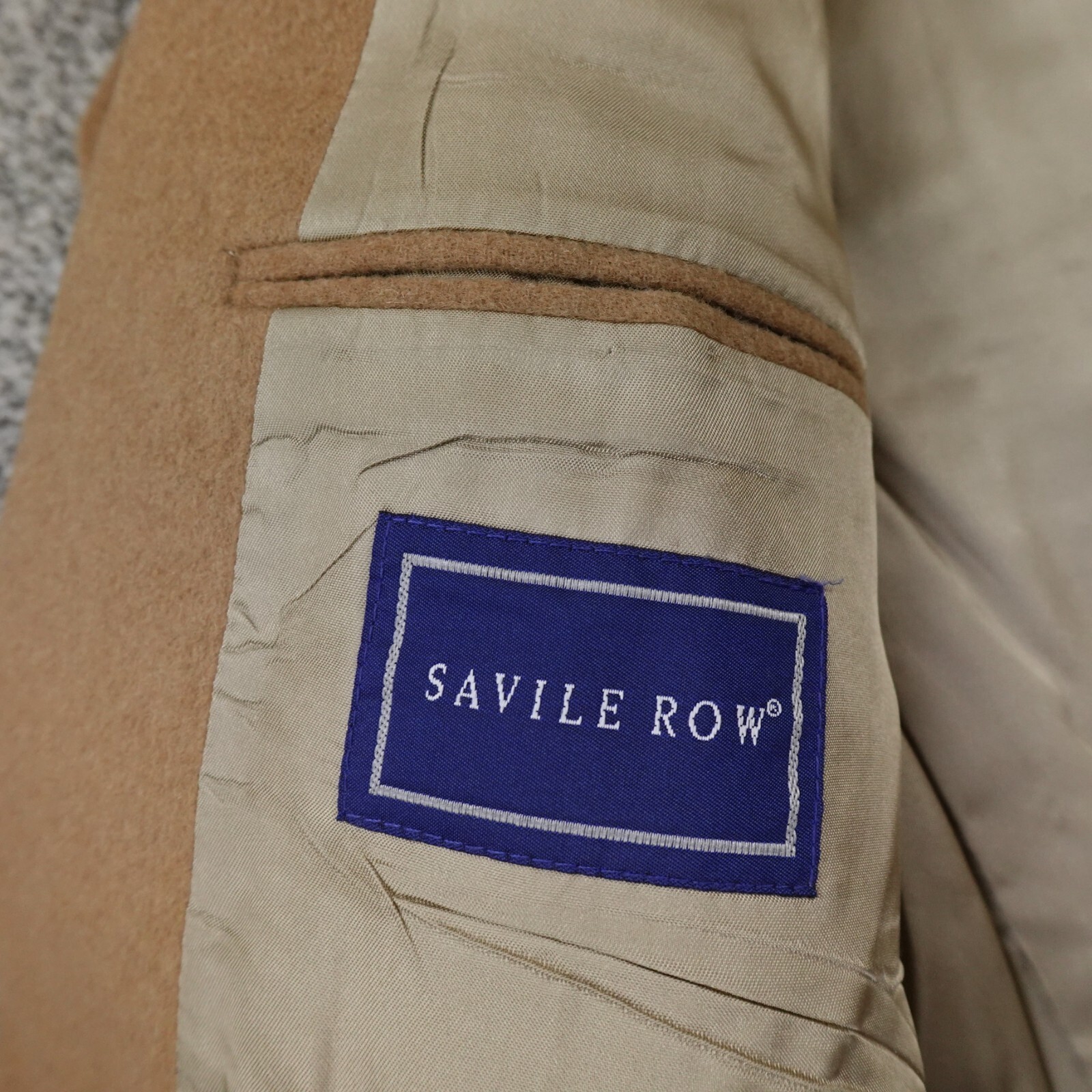 Giacca Savile Fila Uomo 46 Marrone Beige Lana Cammello Tuta Top Blazer Sport Soprabito