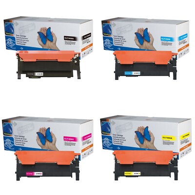 Toner Ersatz für Samsung CLT-406S CLP-360-365 CLX-3300-3305 Xpress C410-C460W