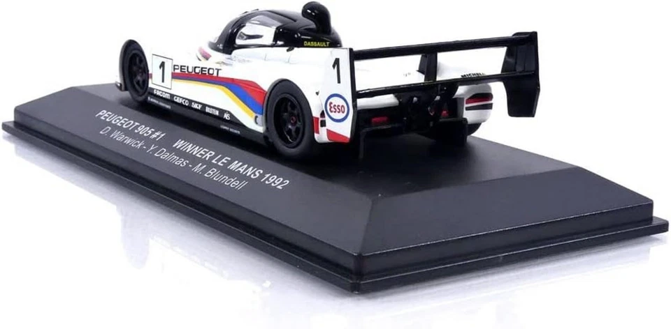 PEUGEOT 905 #1 LE MANS 1992 WARWICK DALMAS BLUNDELL IXO LM1992 1:43 24 HEURES - Photo 2/4