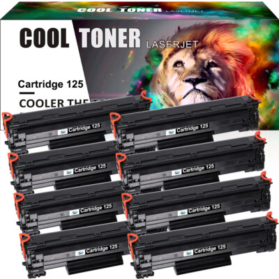 8x CRG125 Toner Compatible for Canon 125 imageCLASS MF3010 LBP6000 LBP6030w