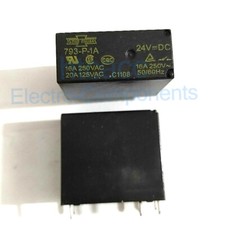 793-P-1A 12VDC 18VDC 24VDC PCB Relay 6 PINS 5PCS
