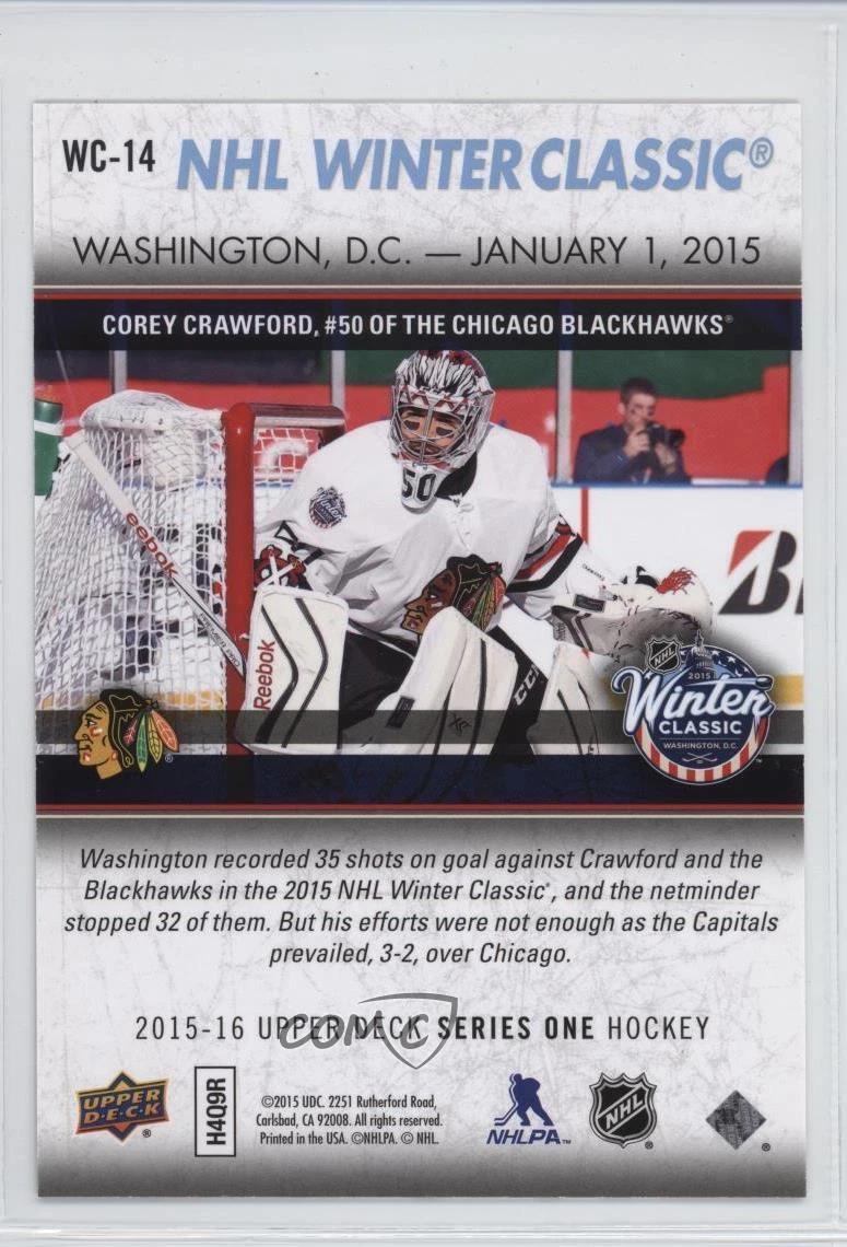 Corey crawford winter classic cheap jersey
