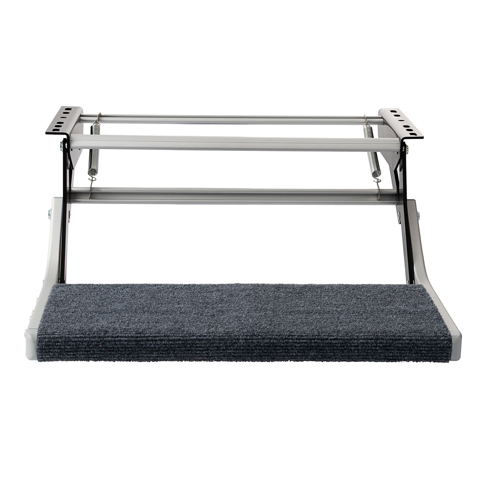 Retractable Additional Step RV Step 1-Step Manual Retractable RV Stairs 440 LBS Folding RV Trailer ...