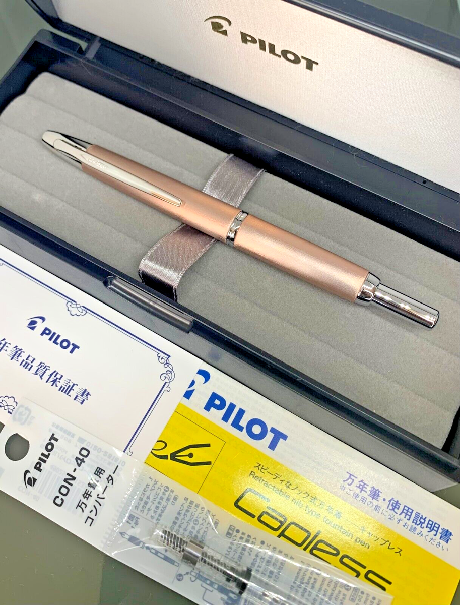 New] PILOT Vanishing Point Caoless Decimo 20 Colors CHAMPAGNE PINK