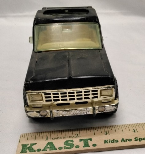 Vintage Nylint Trail Ranger 4X4 Black Truck 8.5” Pressed Steel Blazer Rally Ford - Picture 8 of 10
