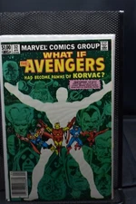What If #32 The Avengers Had Become Pawns of Korvac Marvel 1982 Cap Thor 9.0