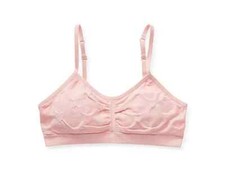 Maidenform Girls Hearts Bralette Bra Color Rose Quart Heart Size M Style 4217