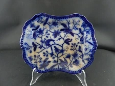 Antique First 800 Tray Porcelain Villeroy & Boch Blue Flow Fasan W & B 648