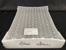 (138/Pack) WEST 20mL Clear Glass Crimp Top Lyophilized Vials w/ Blow Back 20mm