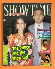 Show Time Bollywood collection MAGAZINE The Prince & The Show Girl January 1991