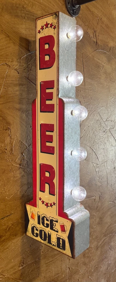 Vintage Marquee Lights In Collectible Signs for sale | eBay