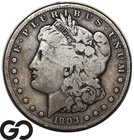 1903-S Morgan Silver Dollar Coin, Better Date