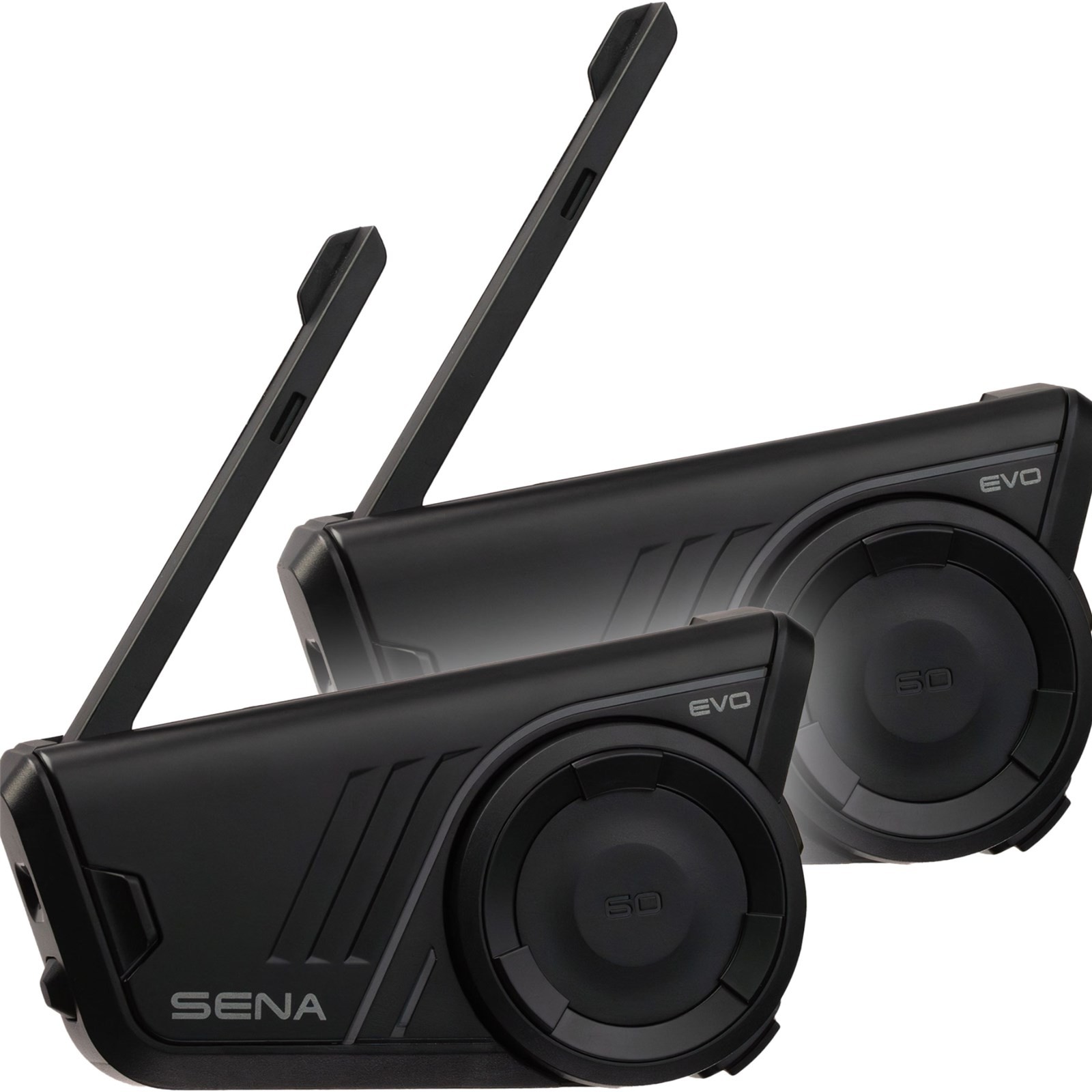 Sena 60S Evo Mesh Bluetooth Motorcycle Motorbike Intercom Dual Pack - Image 2